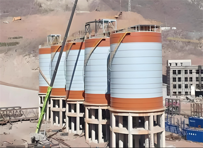 福田高架钢板仓